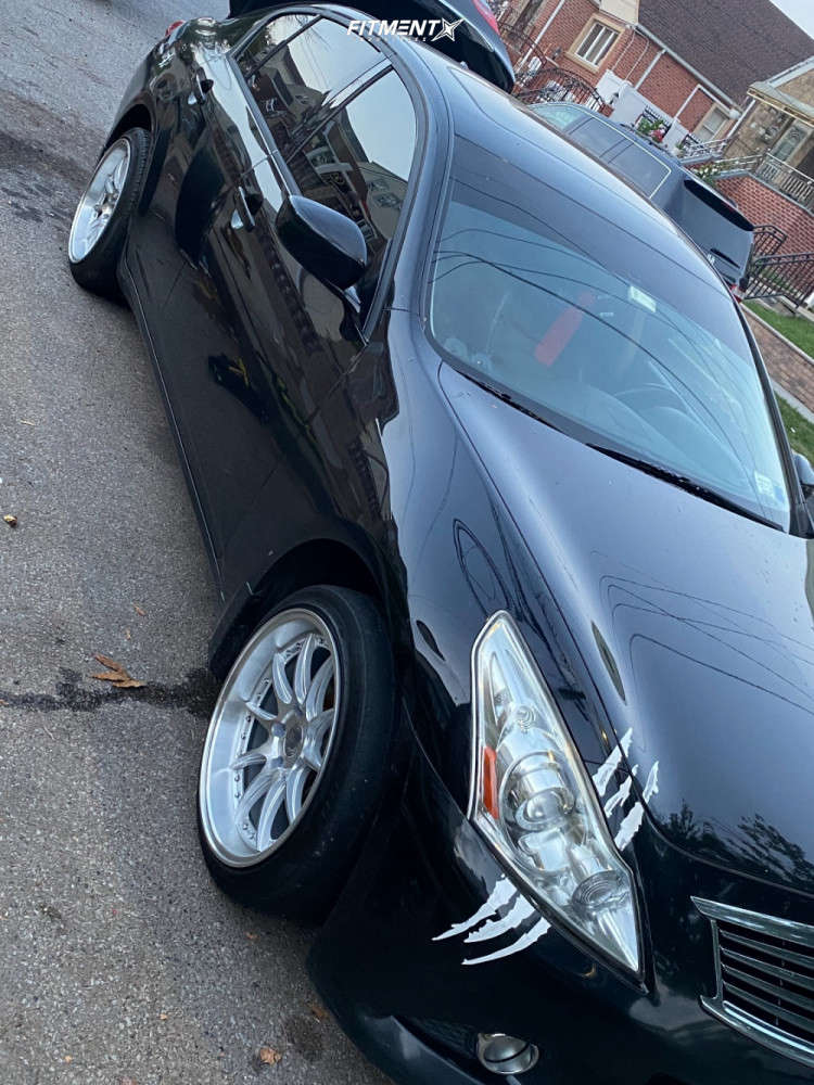 2013 INFINITI G37 X with 18x8.5 Aodhan DS07 and Zeta 225x40 on