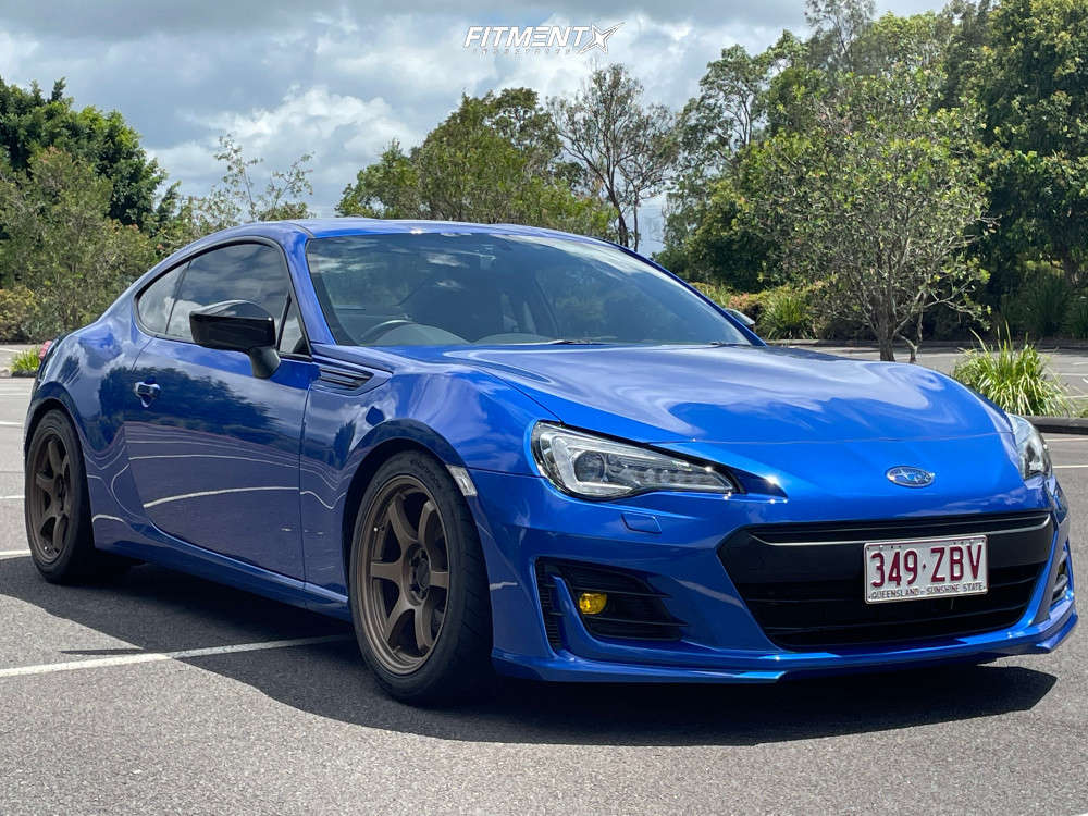 2019 Subaru BRZ Limited with 17x9 Gram Lights 57dr and Hankook