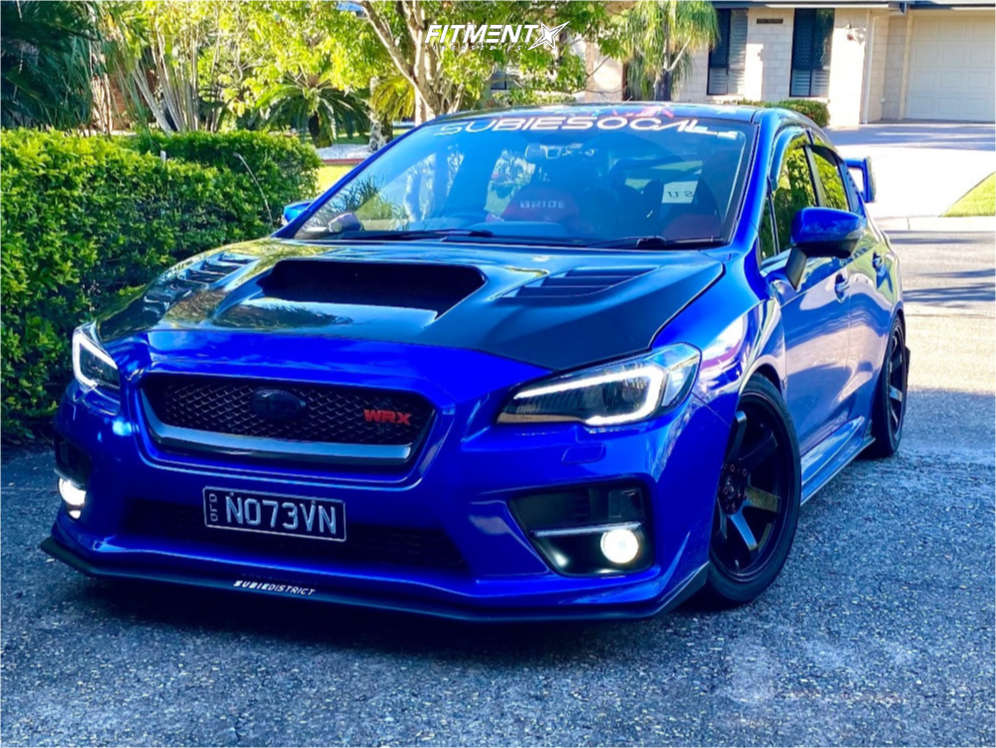 2016 Subaru WRX Premium with 18x9.5 Rota Grid and Nankang 265x35