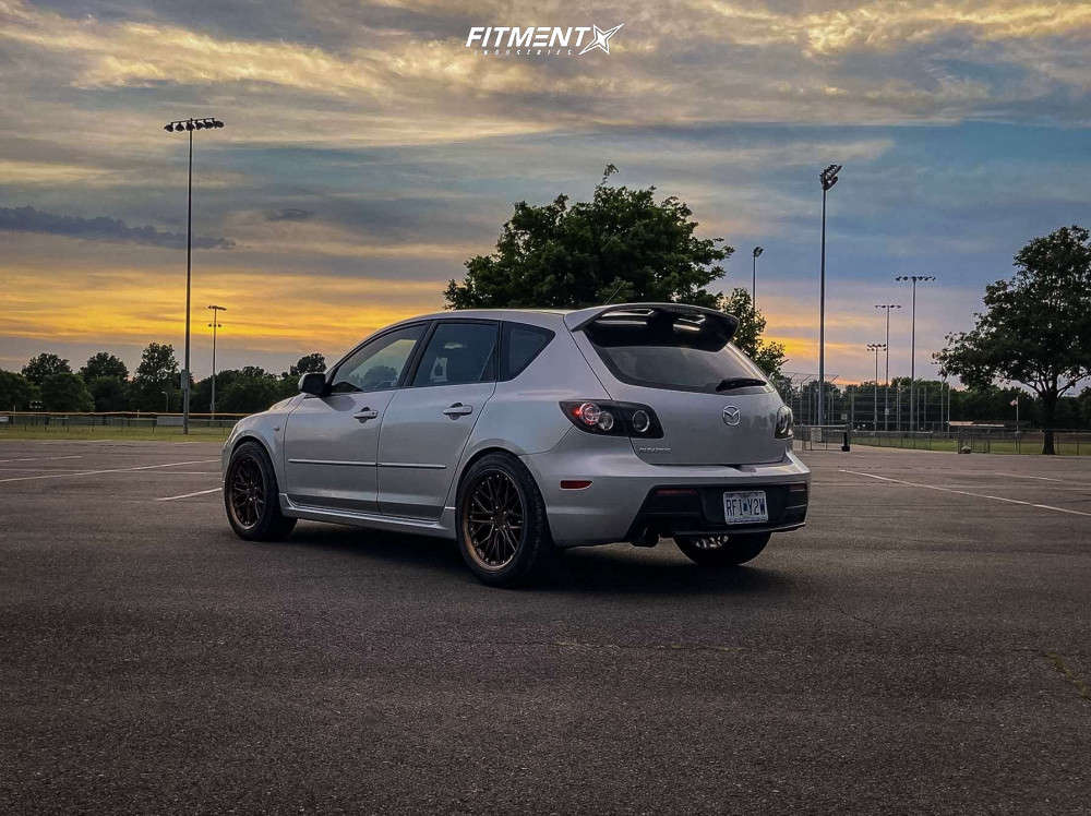 2007 Mazda 3 Mazdaspeed with 18x8.5 XXR 571 and Achilles 245x45 on