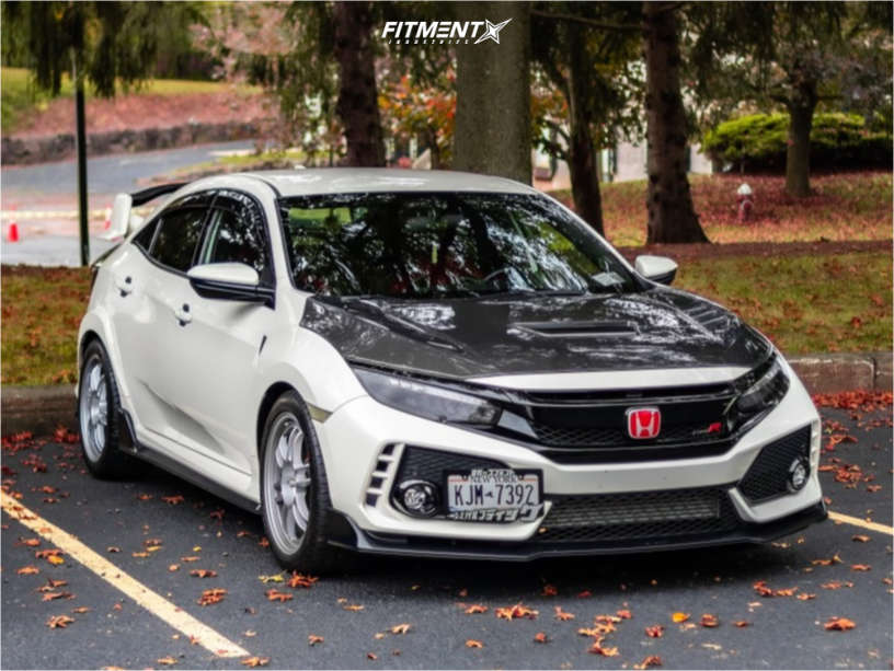 2019 Honda Civic Type R with 18x8.5 Enkei Rpf1 and Michelin 255x40 on ...