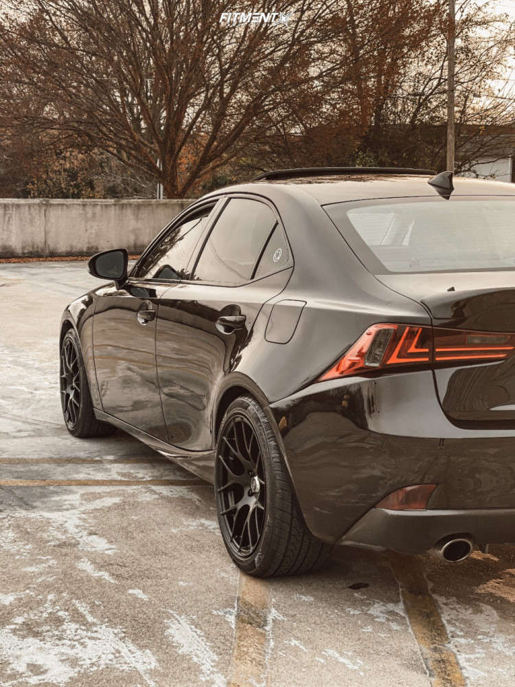 2015 Lexus IS250 Base with 18x8.5 Enkei Raijin and Vercelli 225x40 on