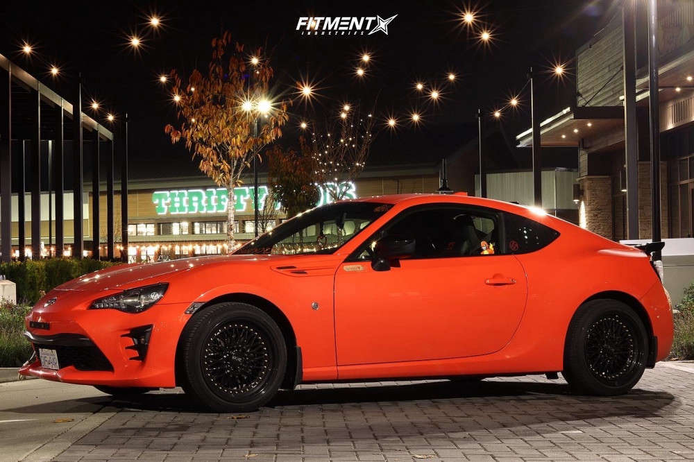 2017 Toyota 86 Special Edition with 17x9 XXR 536 and Goodyear