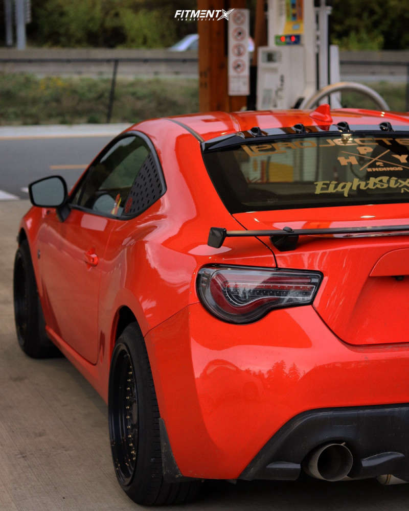 2017 Toyota 86 Special Edition with 17x9 XXR 536 and Goodyear