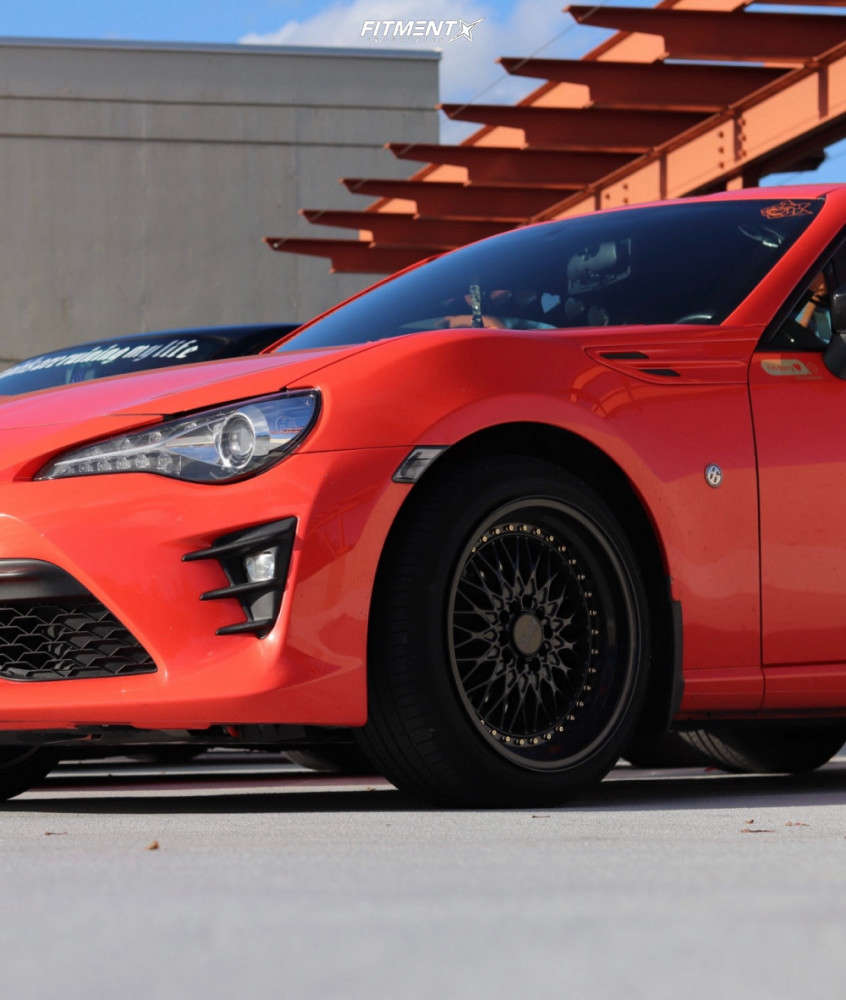 2017 Toyota 86 Special Edition with 17x9 XXR 536 and Goodyear