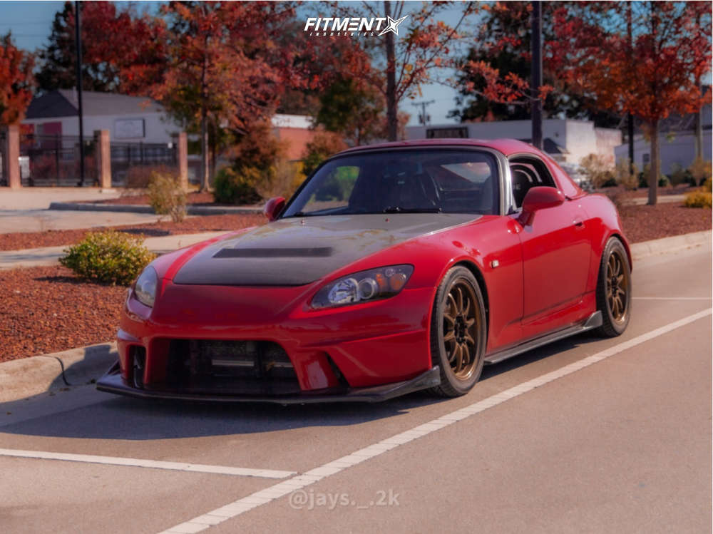 2005 Honda S2000 Base with 17x8 Volk Ce28n and Hankook 225x45 on