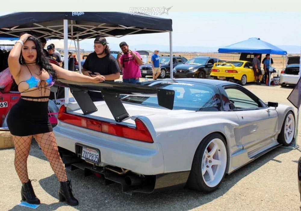 1991 Acura NSX Base with 18x9.5 Advan Gt and Federal 245x35 on ...