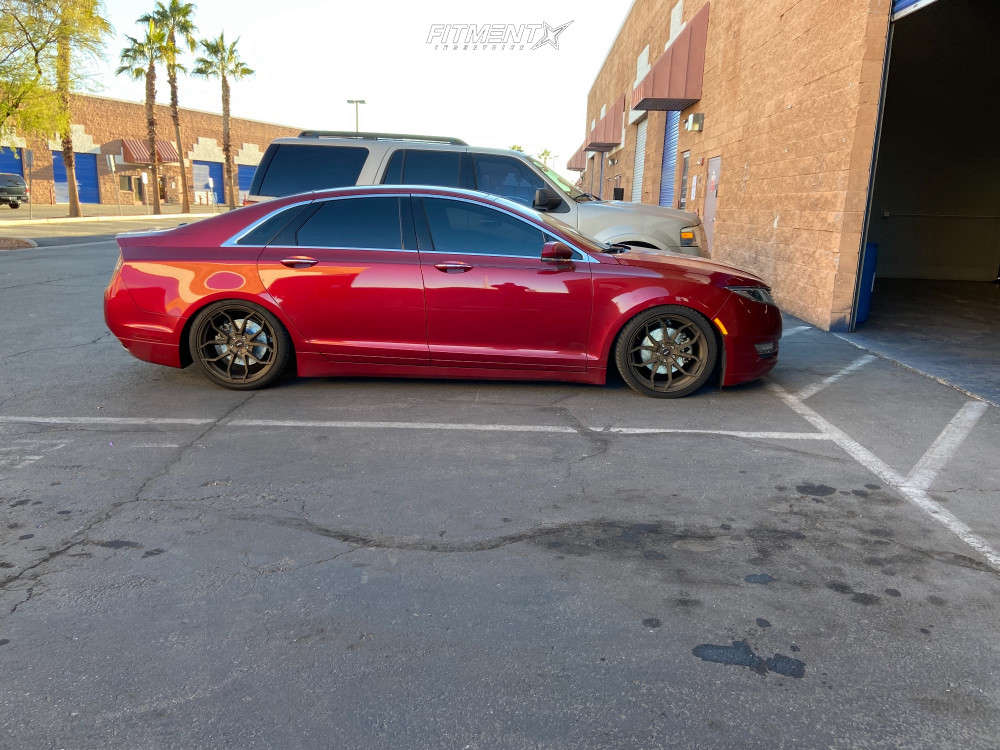 2013 Lincoln MKZ Base with 19x8.5 Momo Anzio and Hankook 245x40 on ...