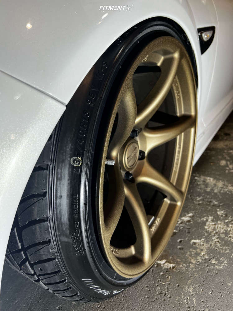 2009 Mazda RX-8 GS with 18x10.5 Kansei Tandem and Ohtsu 235x40 on Air ...
