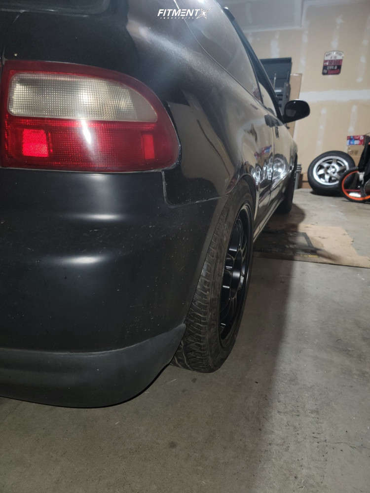 1993 Honda Civic CX with 16x8 Enkei Rpf1 and Kumho 205x50 on