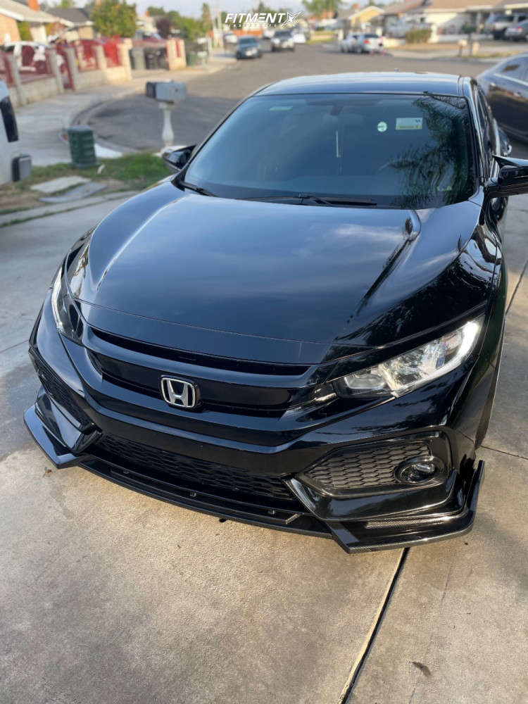 2018 Honda Civic Sport with 18x9.5 Aodhan Ah02 and Laufenn 235x40 on ...