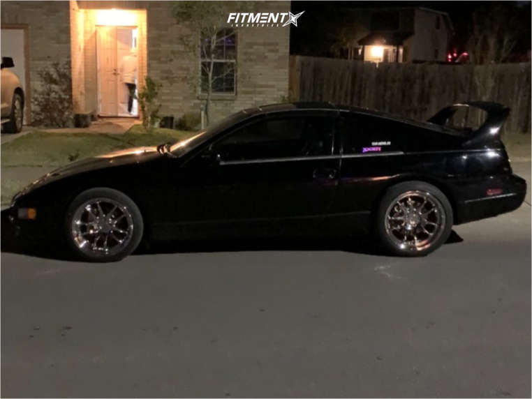 1990 Nissan 300ZX 2 2 with 18x9.5 Aodhan Ds02 and Vercelli