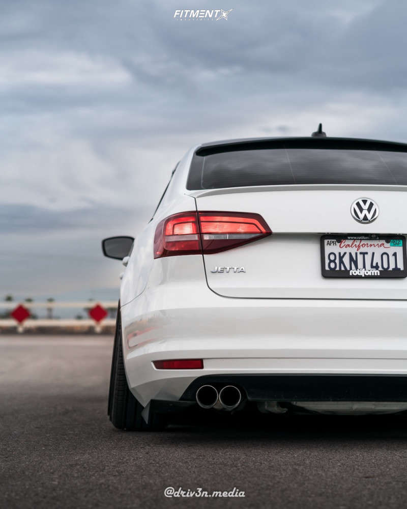 2016 Jetta Rear 2016 Volkswagen Jetta Sport with 18x9.5 Aodhan Aff7 and Westlake 215x35 ...