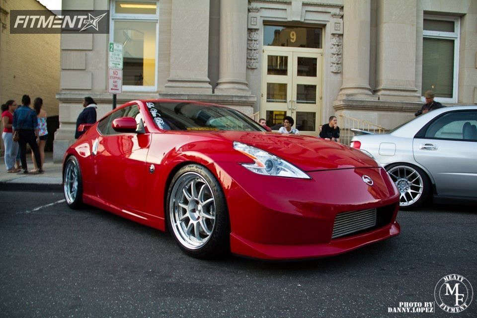 2009 Nissan 370Z NISMO 2dr Coupe (3.7L 6cyl 6M) with 19x10.5 SSR Sp3 ...
