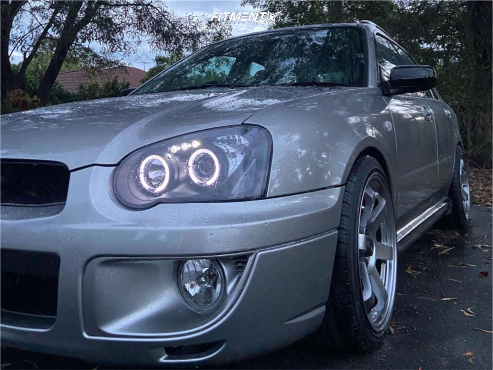 2005 Subaru Impreza RS with 18x8.5 AVID1 AV6 and Bridgestone ...