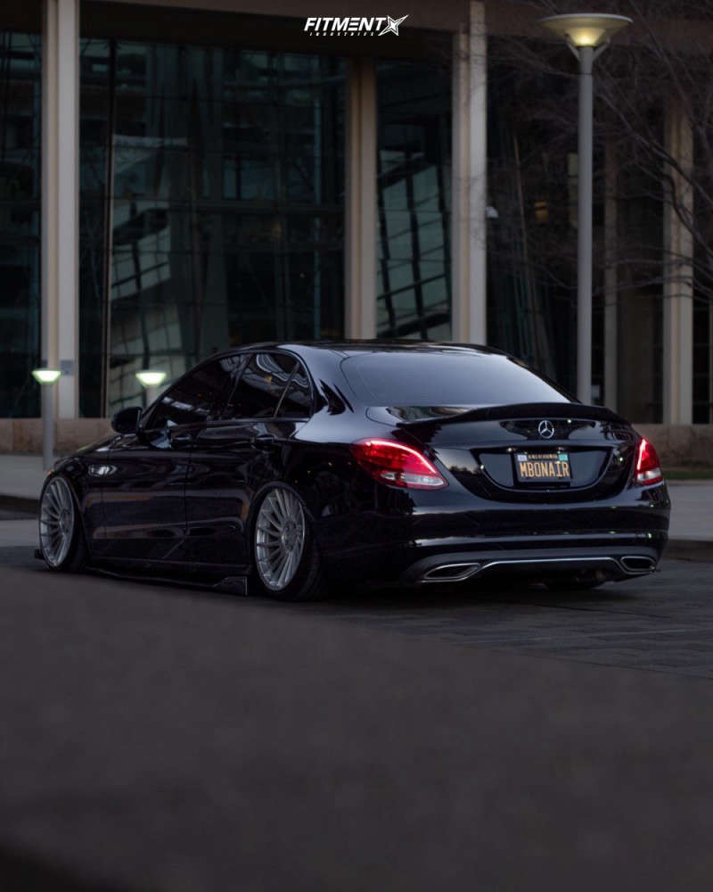 2017 Mercedes-Benz C300 Base with 19x10 3SDM 0.04 and Radar 225x35 on ...