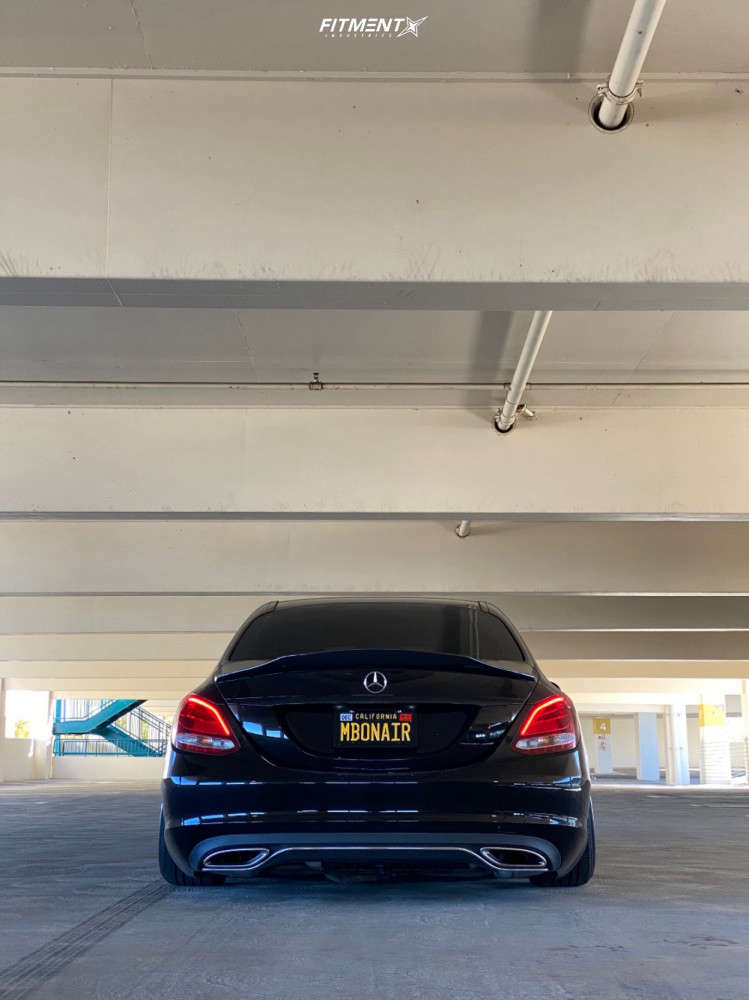 2017 Mercedes-Benz C300 Base with 19x10 3SDM 0.04 and Radar 225x35 on ...