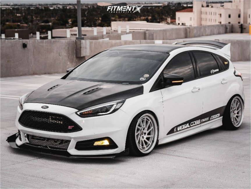 2016 Ford Focus ST with 18x9.5 Heritage Hokkaido-dir-c and