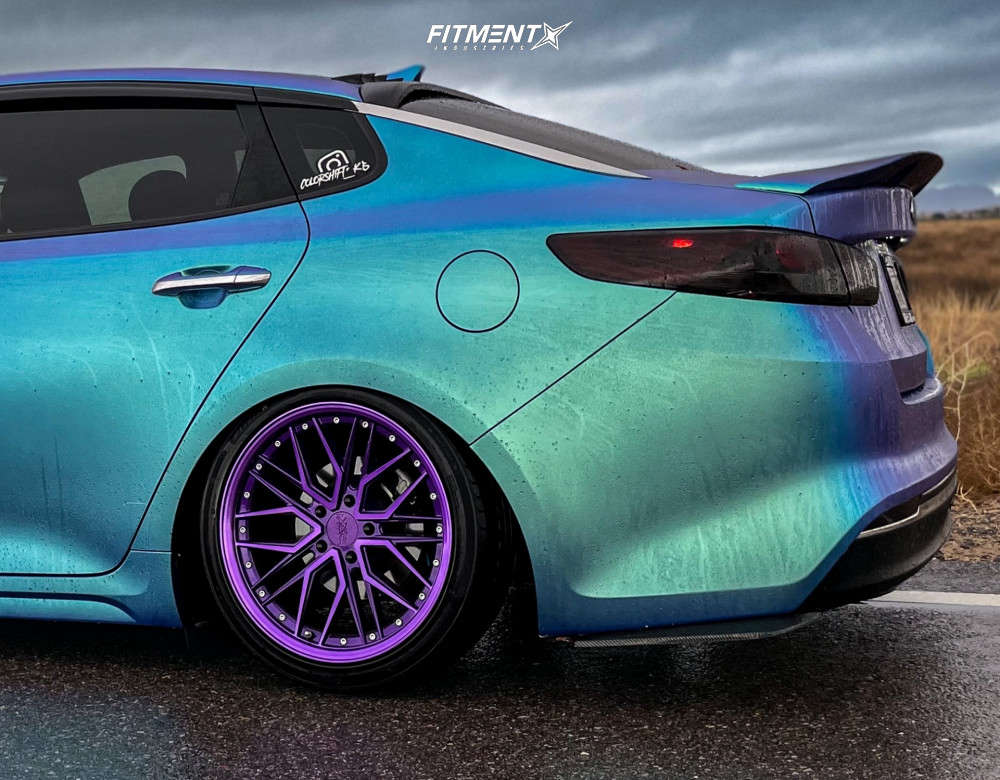 2016 Kia Optima LX with 18x8.5 XXR 571 and Velozza 245x35 on