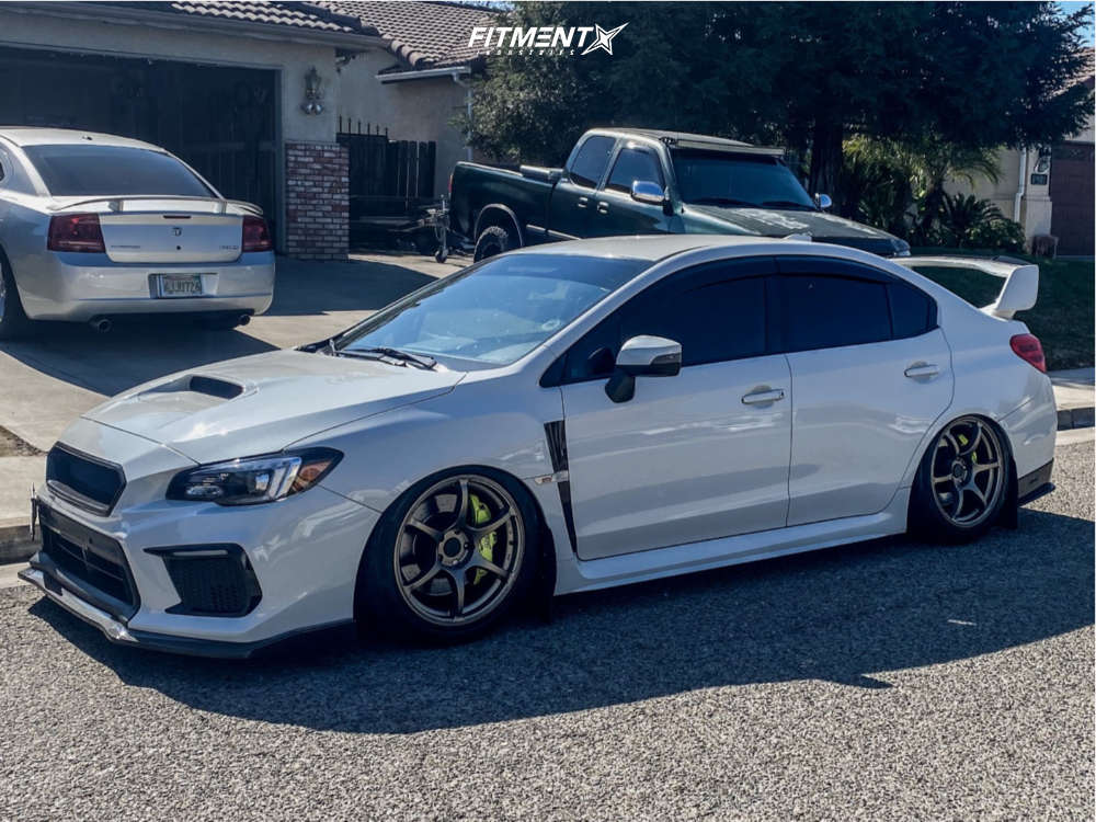 2019 Subaru WRX STI Base with 18x9.5 AVID1 AV26 and Accelera