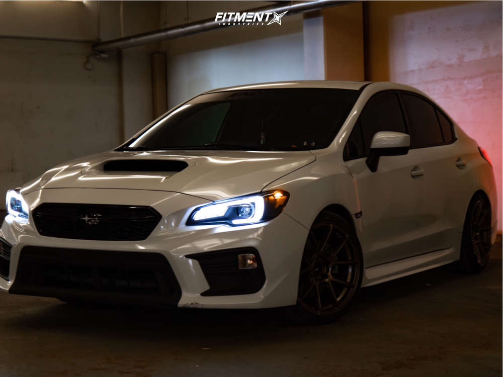 2019 Subaru WRX Base with 18x9.5 Enkei Tsv and Toyo Tires 245x35