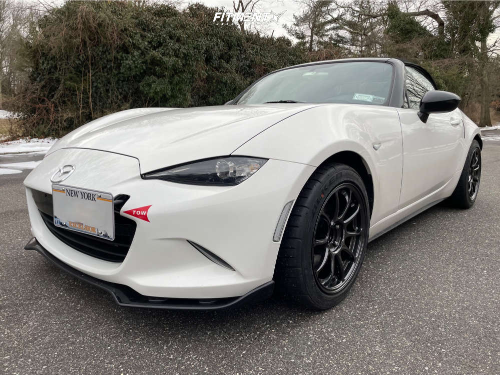2016 Mazda MX-5 Miata Club with 16x8 Volk Ze40 and Falken 215x45