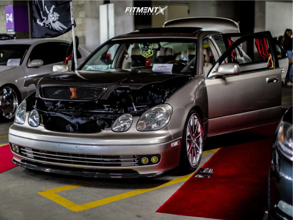 1999 Lexus GS300 Base with 19x9 Work Varianza D3S and Delinte
