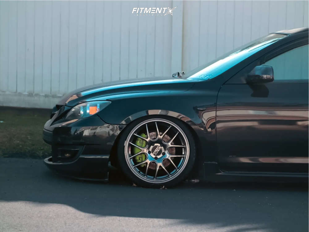 2008 Mazda 3 Mazdaspeed with 18x9.75 XXR 530 and Nankang 225x35 on