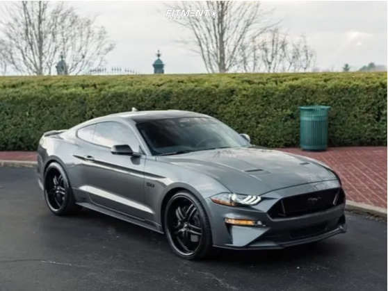 1 2021 Mustang Ford Gt Premium Stock Air Suspension Xix X15 Black