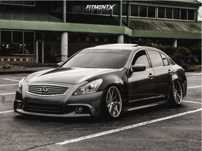 2013 INFINITI G37 Sport with 19x10.5 Weds Kranze Vishnu and