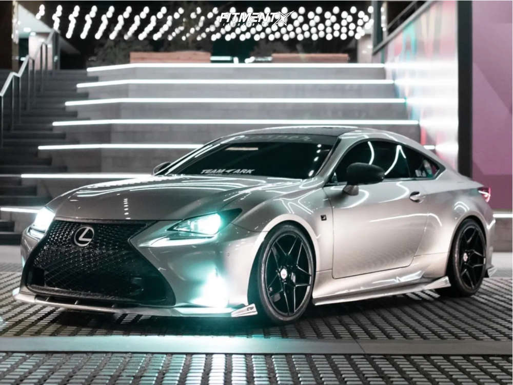 Lexus Rc200t Rear 2016 Lexus RC200t F Sport with 19x9 ARK Performance AB-52S and Yokohama ...