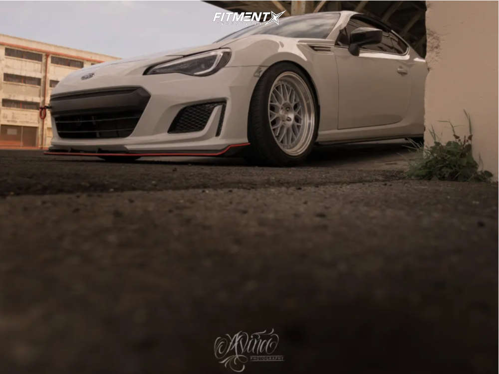 2020 Subaru BRZ Limited with 18x9.5 Aodhan Ah02 and Vercelli