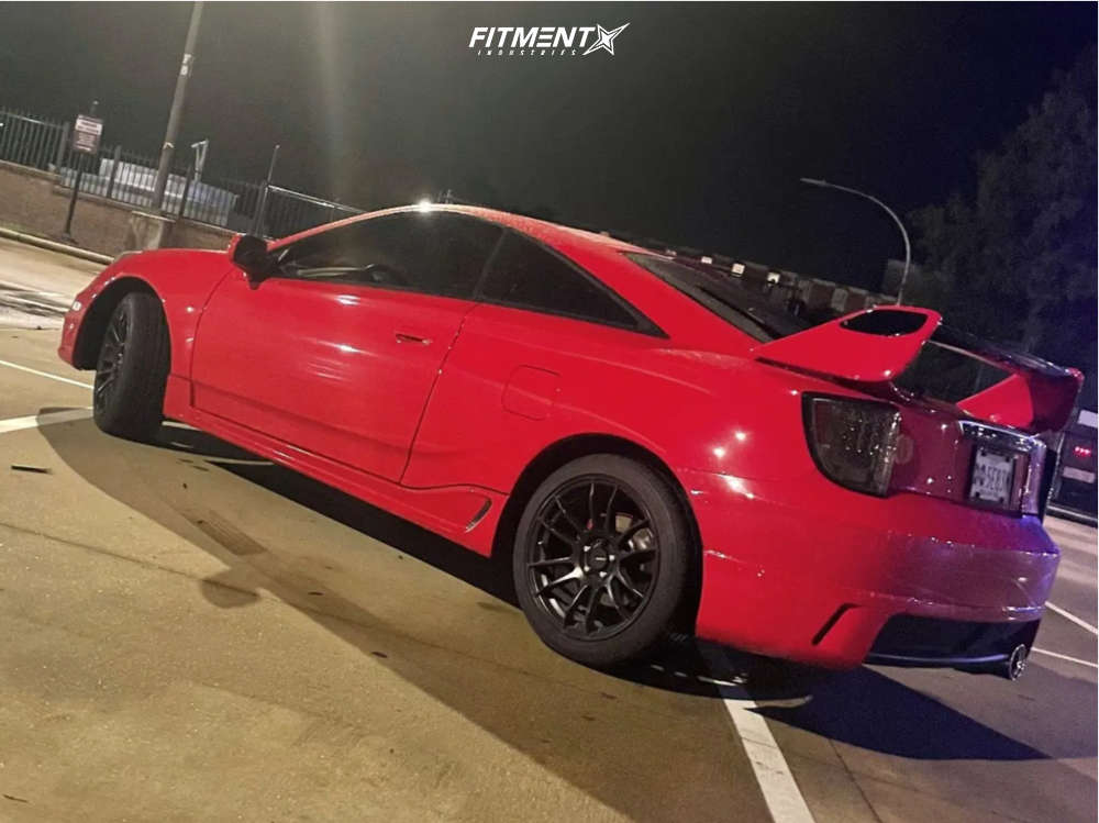 2005 Toyota Celica GT with 17x8 AVID1 AV20 and Toyo Tires 215x45