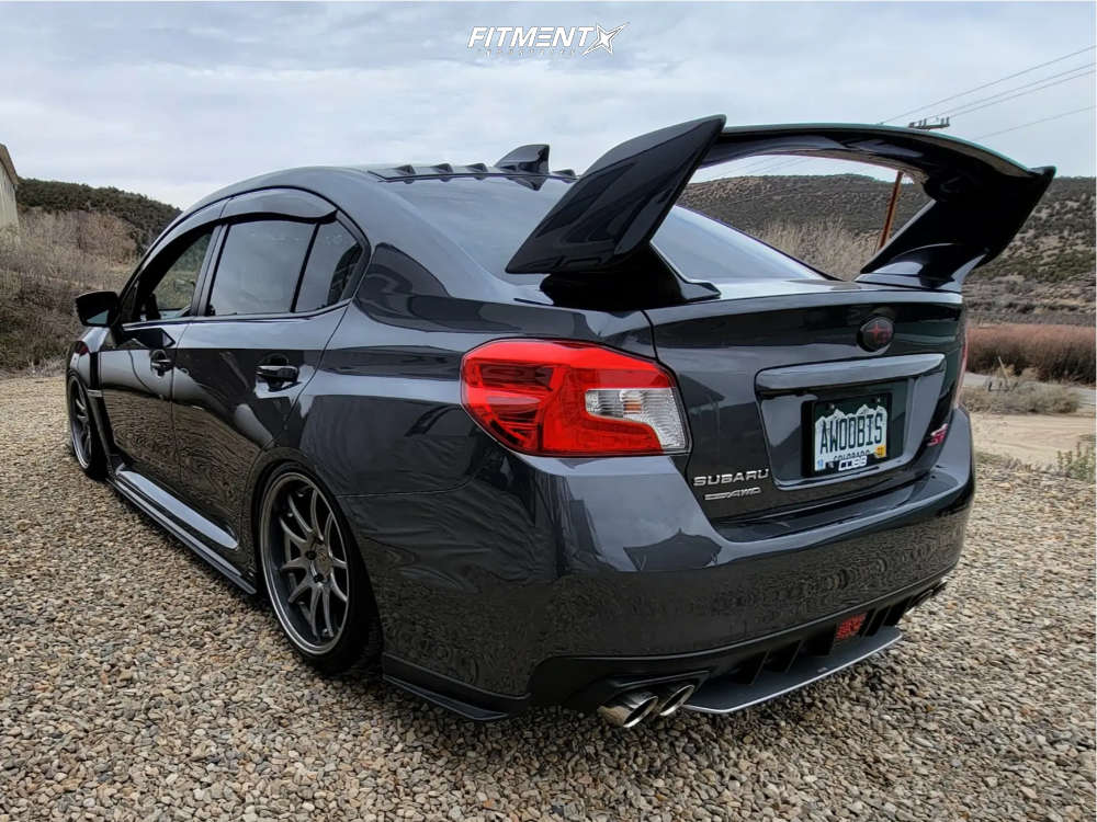 2021 Subaru WRX STI Limited with 18x9.5 Aodhan Ds02 and