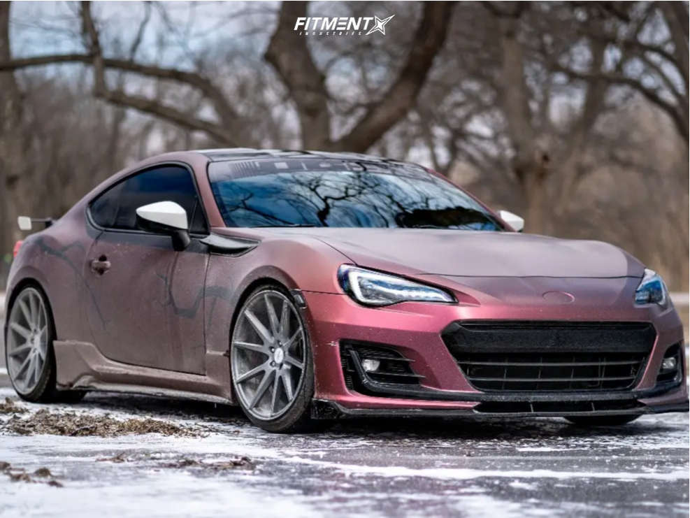 2017 Subaru BRZ Limited with 19x10 Vossen Vfs1 and Nankang 235x35