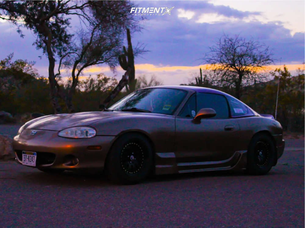 2005 Mazda Miata LS with 15x8 AVID1 AV12 and Hankook 195x55 on