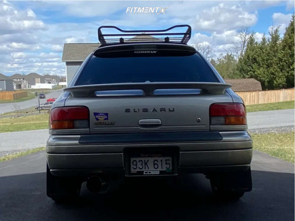2000 Subaru Impreza Outback with 17x8 AVID1 AV20 and Falken 225x45 on ...