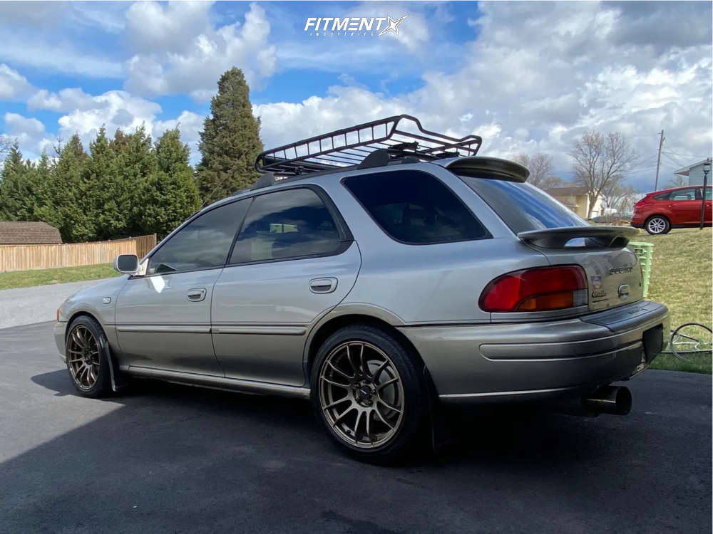 2000 Subaru Impreza Outback with 17x8 AVID1 AV20 and Falken 225x45 on ...