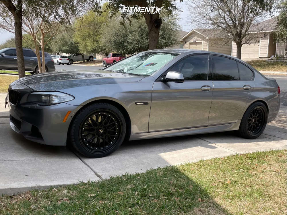 2013 BMW 550i Base with 20x8.5 XXR 521 and Continental 245x35 on