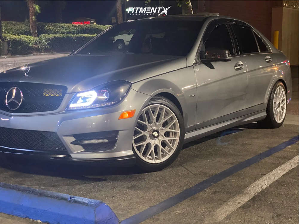 2012 Mercedes-Benz C250 Luxury with 17x8 Rotiform Rse and Pirelli ...