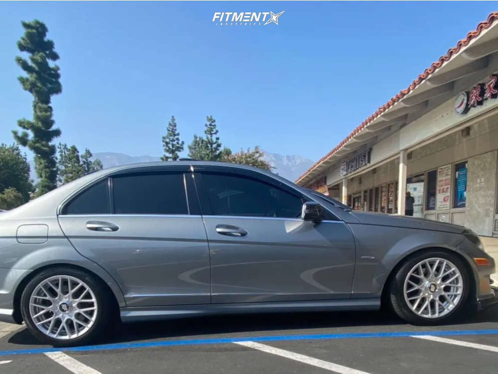 2012 Mercedes-Benz C250 Luxury with 17x8 Rotiform Rse and Pirelli ...