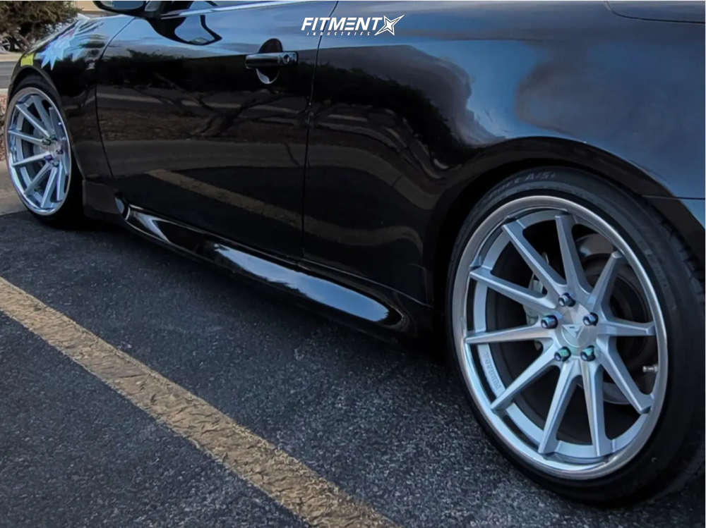 2013 INFINITI G37 IPL with 19x10.5 Ferrada FR4 and Yokohama 245x40