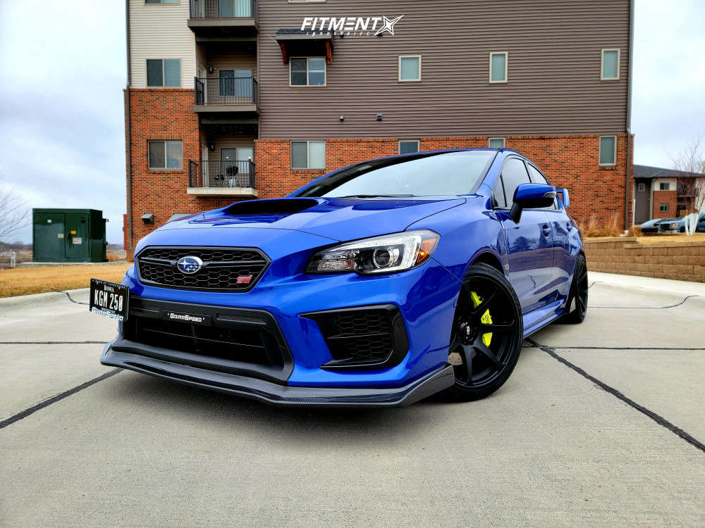 2020 Subaru WRX STI Base with 18x9.5 Motegi Mr154 and Falken