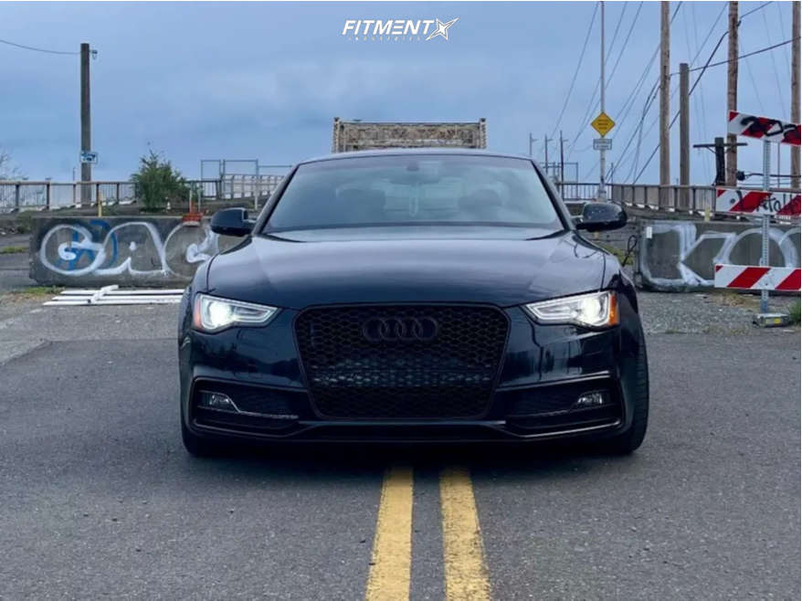 2013 Audi S5 Base with 20x10 Rohana Rfx5 and Continental 275x30 on ...