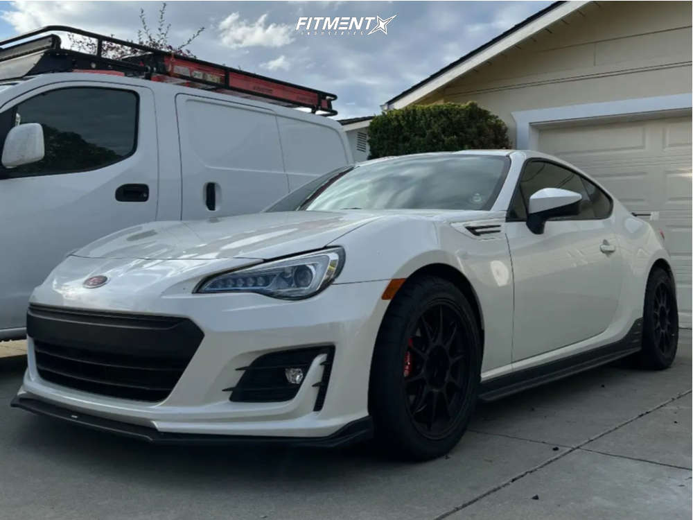 2018 Subaru BRZ Sport-tech with 17x9 Konig Dekagram and GT Radial