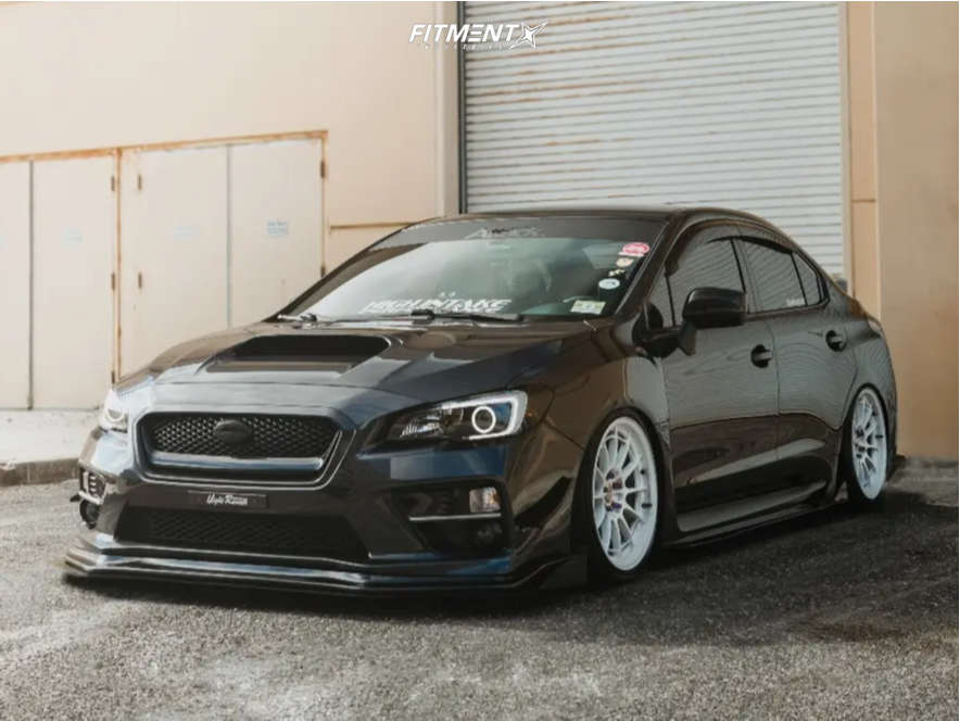 2017 Subaru WRX Base with 18x9.5 Enkei Nt03m and Hankook 245x35 on ...