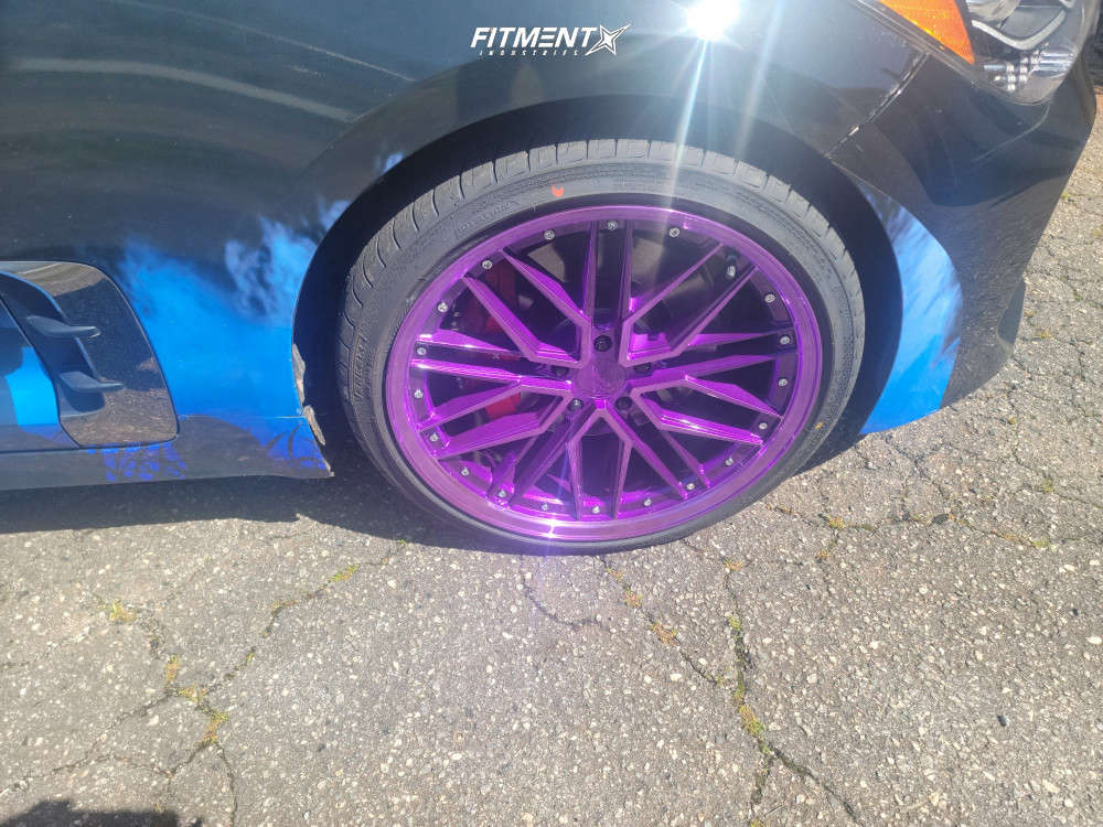 2018 Kia Stinger GT1 with 20x9 XXR 571 and Vercelli 245x35 on Stock Suspension 2187621