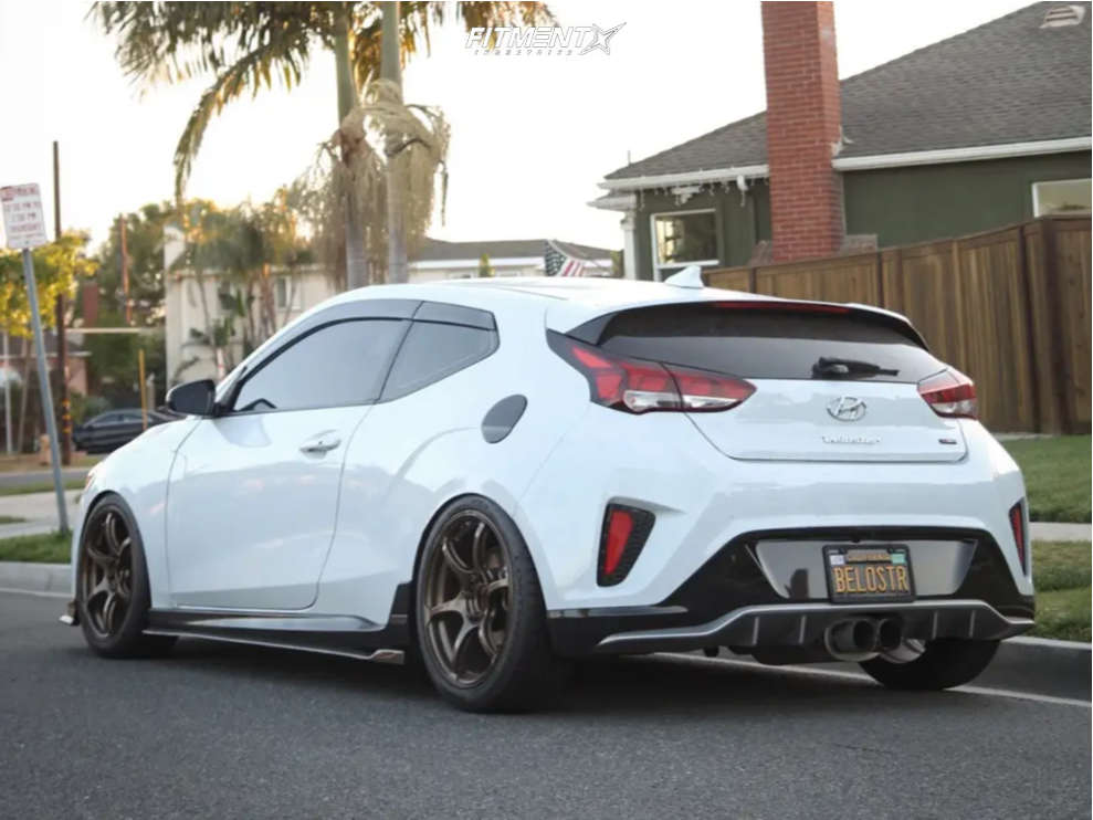 2020 Hyundai Veloster Turbo R-Spec with 18x8 Advan Racing RGIII and ...