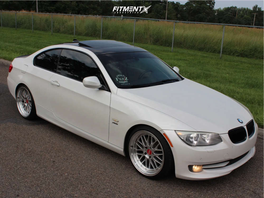 2011 BMW 328i XDrive Base with 19x10 BBS Lm and Bridgestone 235x35 on ...