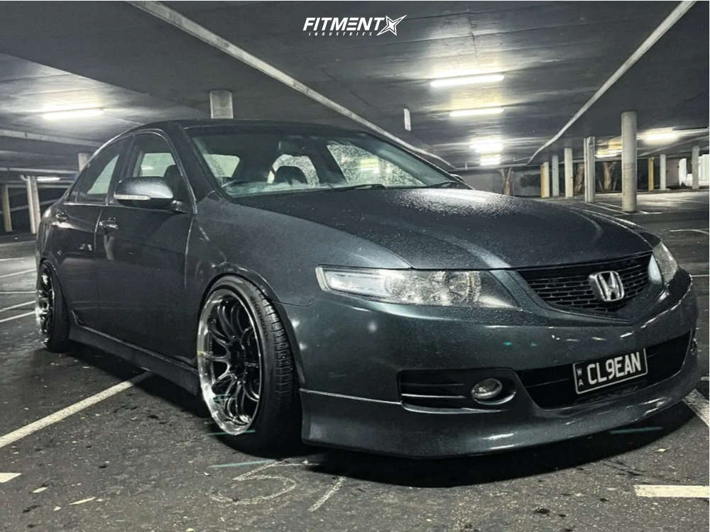 2006 Acura TSX Base with 18x9.5 Work Emotion Zr10 and